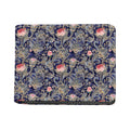 Indian Rose Paisley Pattern Print Bifold Wallet