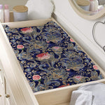 Indian Rose Paisley Pattern Print Changing Pad Cover