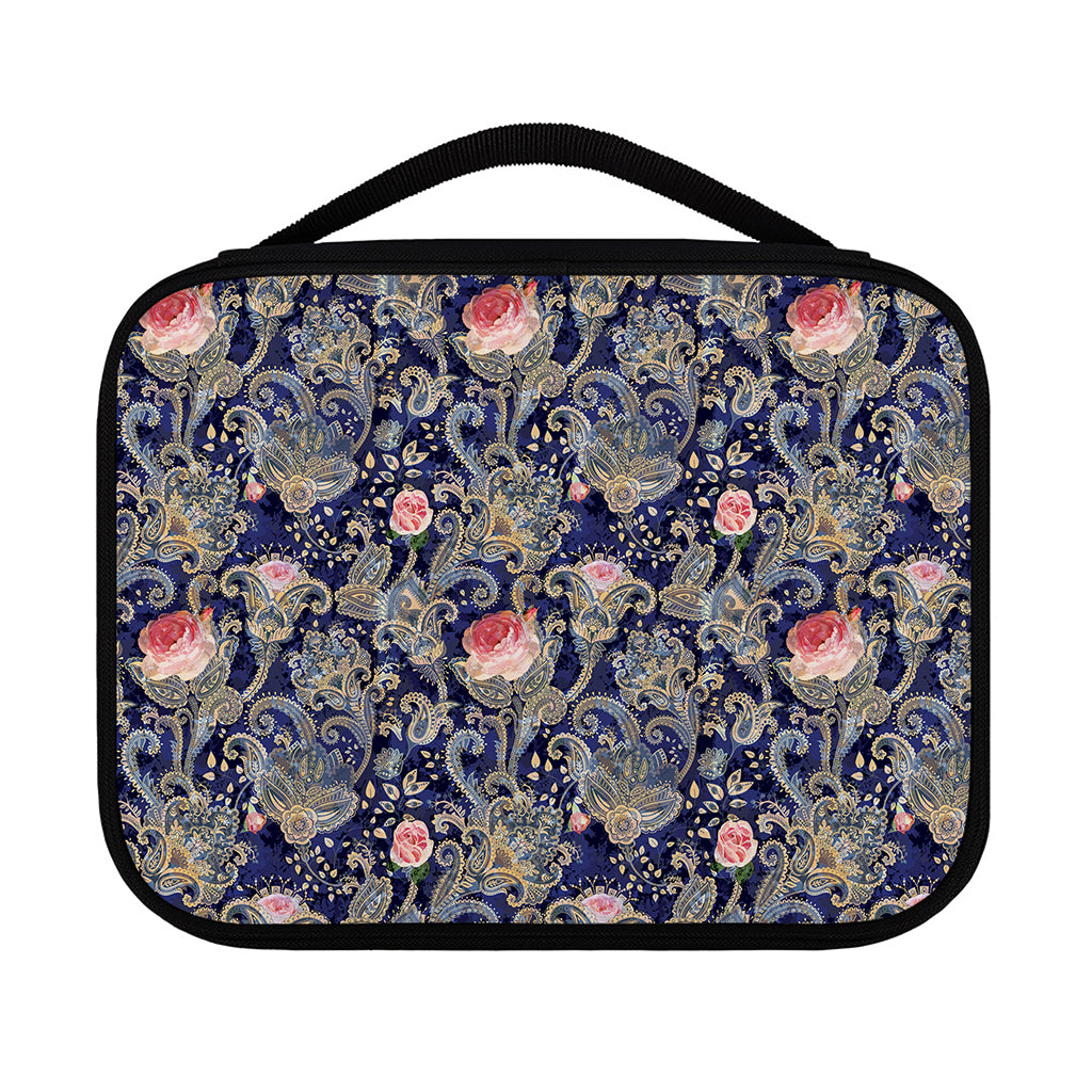 Indian Rose Paisley Pattern Print Classic Bible Case