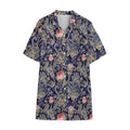 Indian Rose Paisley Pattern Print Cotton Hawaiian Shirt