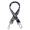 Indian Rose Paisley Pattern Print Dog Seat Belt