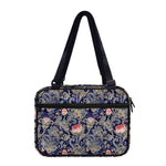 Indian Rose Paisley Pattern Print Double Strap Bible Bag