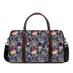 Indian Rose Paisley Pattern Print Duffle Bag