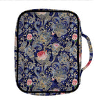 Indian Rose Paisley Pattern Print Front Pocket Bible Bag