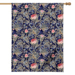 Indian Rose Paisley Pattern Print House Flag