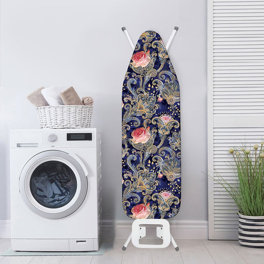 Indian Rose Paisley Pattern Print Ironing Board Cover