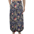 Indian Rose Paisley Pattern Print Lantern Pants