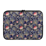 Indian Rose Paisley Pattern Print Laptop Sleeve