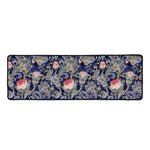 Indian Rose Paisley Pattern Print Long Kitchen Mat