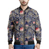 Indian Rose Paisley Pattern Print Men's Bomber Jacket