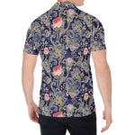 Indian Rose Paisley Pattern Print Men's Shirt