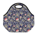 Indian Rose Paisley Pattern Print Neoprene Lunch Bag