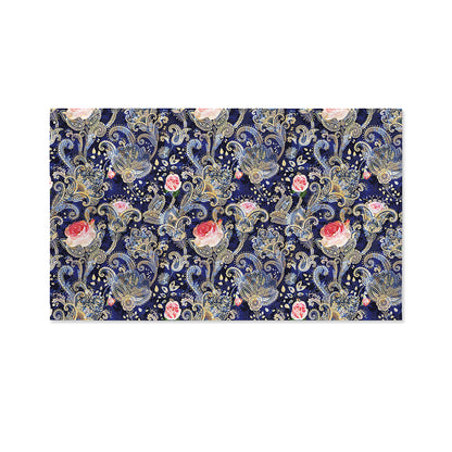 Indian Rose Paisley Pattern Print Polyester Flag
