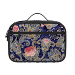 Indian Rose Paisley Pattern Print Portable Lunch Bag