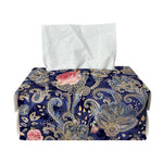 Indian Rose Paisley Pattern Print Rectangle Tissue Box Cover