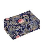 Indian Rose Paisley Pattern Print Rectangle Tissue Box Cover