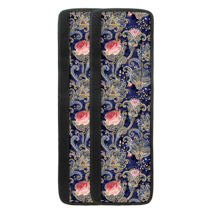 Indian Rose Paisley Pattern Print Refrigerator Handle Covers