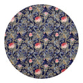 Indian Rose Paisley Pattern Print Round Blanket