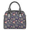 Indian Rose Paisley Pattern Print Shoulder Handbag