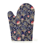 Indian Rose Paisley Pattern Print Single Oven Mitt