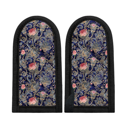 Indian Rose Paisley Pattern Print Skillet Handle Cover