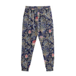 Indian Rose Paisley Pattern Print Sweatpants