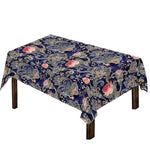 Indian Rose Paisley Pattern Print Tablecloth