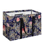 Indian Rose Paisley Pattern Print Utility Tote Bag