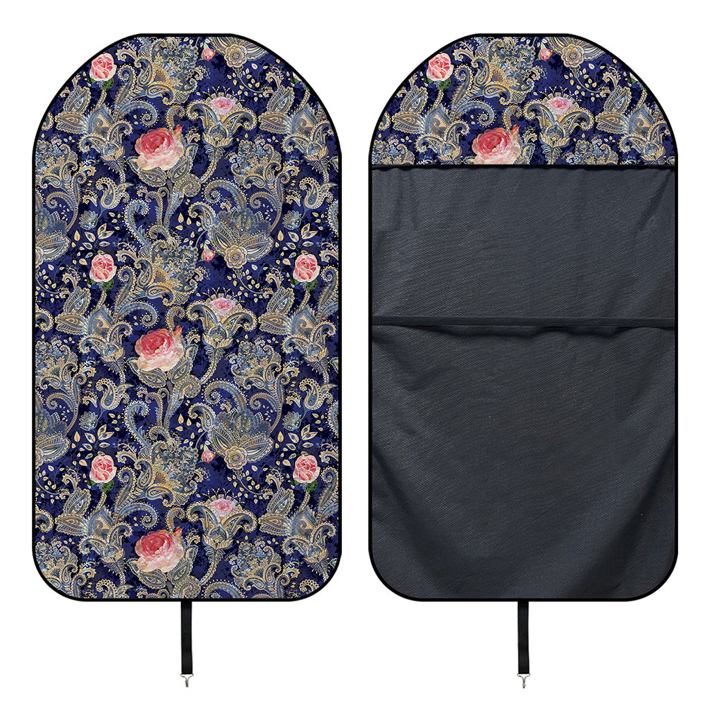 Indian Rose Paisley Pattern Print Waterproof Car Seat Cover
