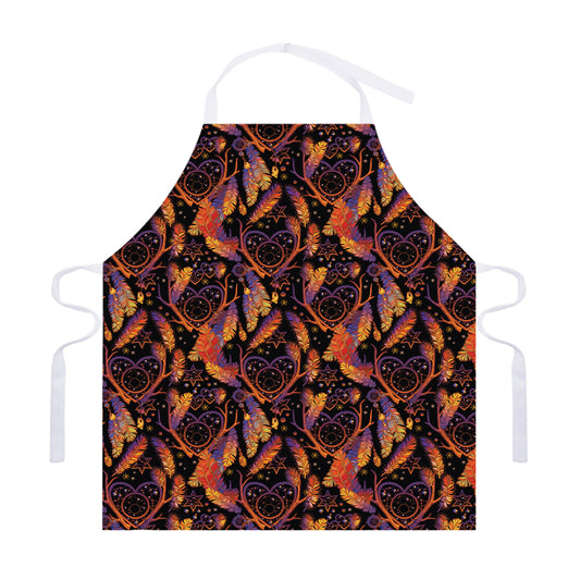 Indian Tribal Dream Catcher Print Adjustable Apron