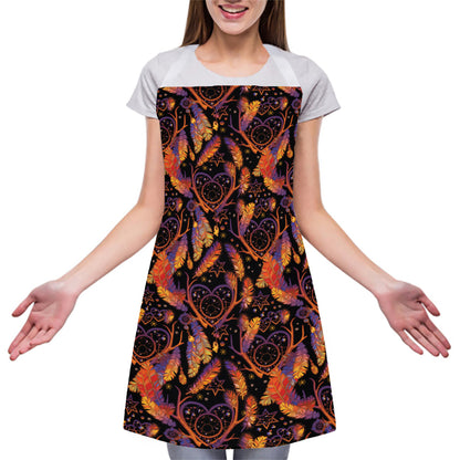 Indian Tribal Dream Catcher Print Adjustable Apron