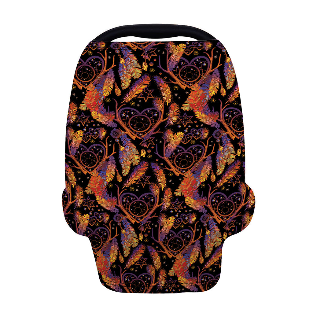 Indian Tribal Dream Catcher Print Baby Seat Cover