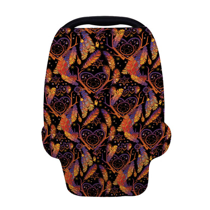 Indian Tribal Dream Catcher Print Baby Seat Cover