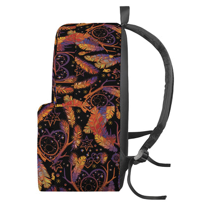 Indian Tribal Dream Catcher Print Backpack