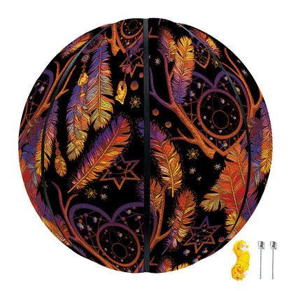 Indian Tribal Dream Catcher Print Basketball