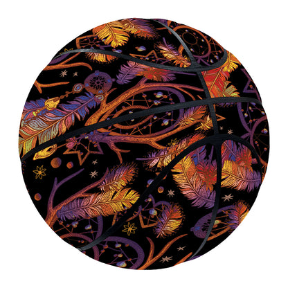 Indian Tribal Dream Catcher Print Basketball