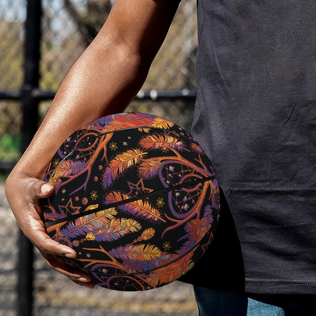 Indian Tribal Dream Catcher Print Basketball