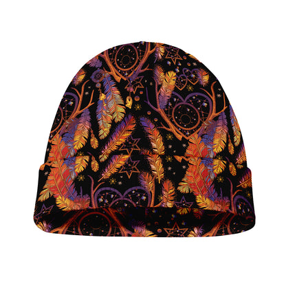 Indian Tribal Dream Catcher Print Beanie