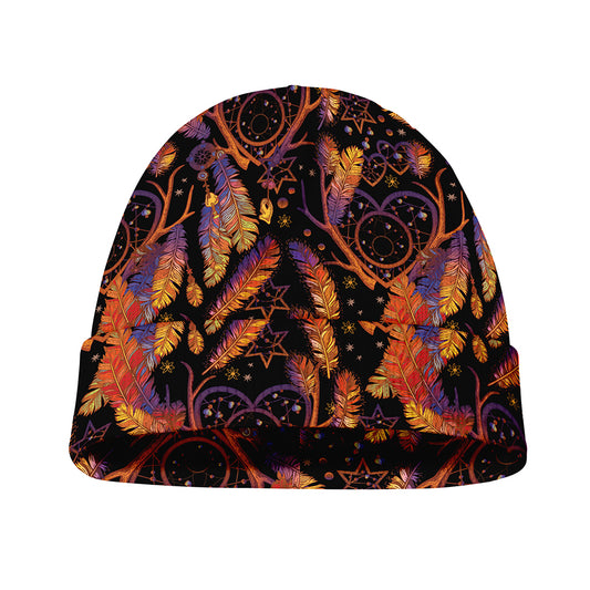 Indian Tribal Dream Catcher Print Beanie