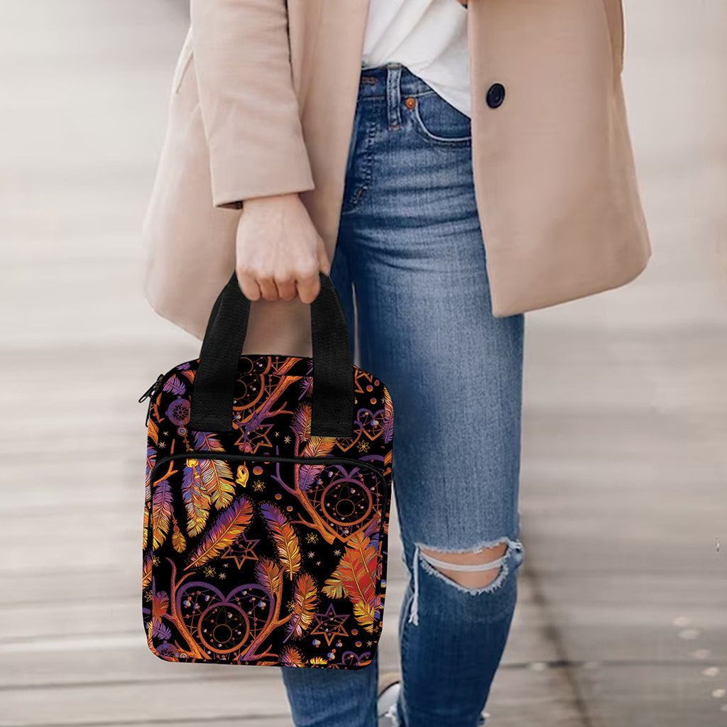 Indian Tribal Dream Catcher Print Bible Tote Bag