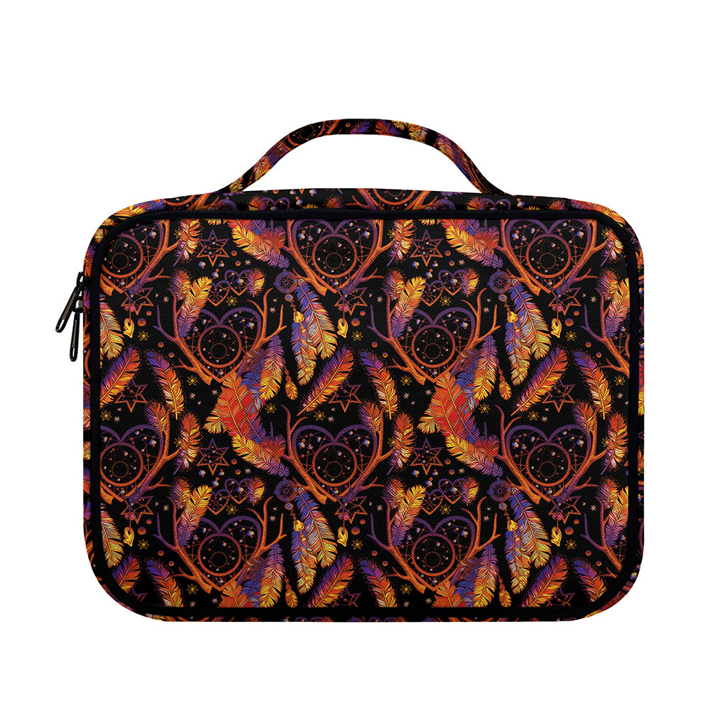 Indian Tribal Dream Catcher Print Briefcase Bible Bag