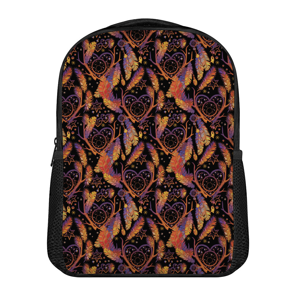 Indian Tribal Dream Catcher Print Casual Backpack