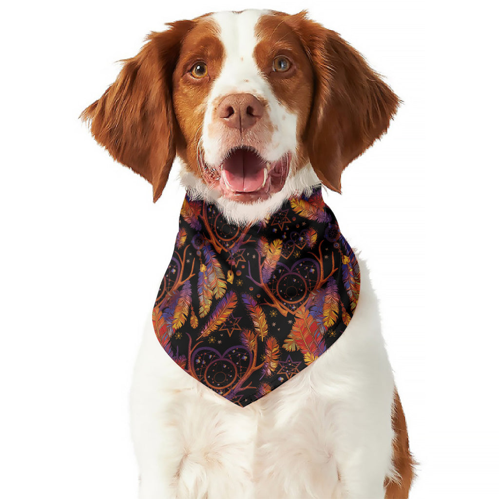 Indian Tribal Dream Catcher Print Dog Bandana