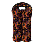 Indian Tribal Dream Catcher Print Double Neoprene Wine Tote