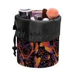 Indian Tribal Dream Catcher Print Drawstring Makeup Bag
