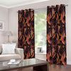 Indian Tribal Dream Catcher Print Extra Wide Grommet Curtains