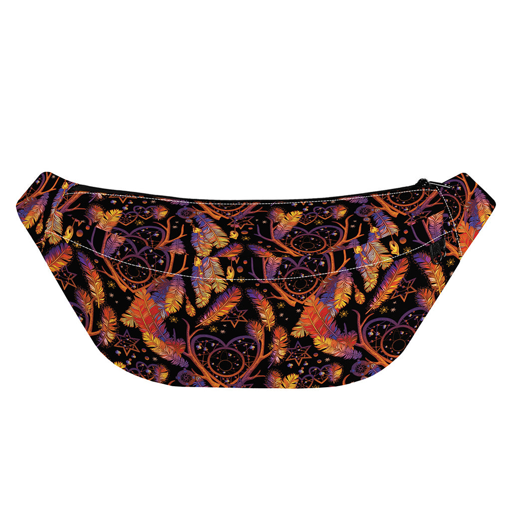 Indian Tribal Dream Catcher Print Fanny Pack