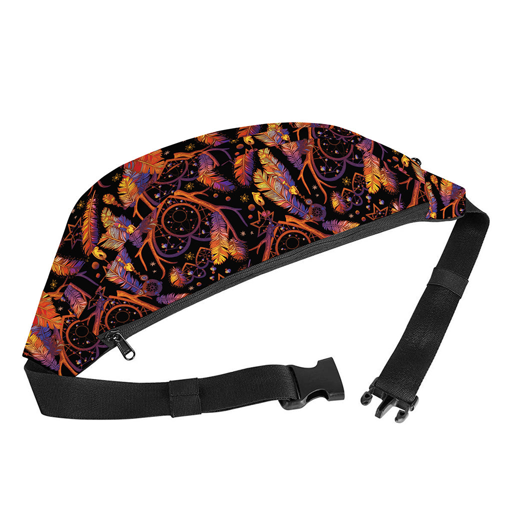 Indian Tribal Dream Catcher Print Fanny Pack