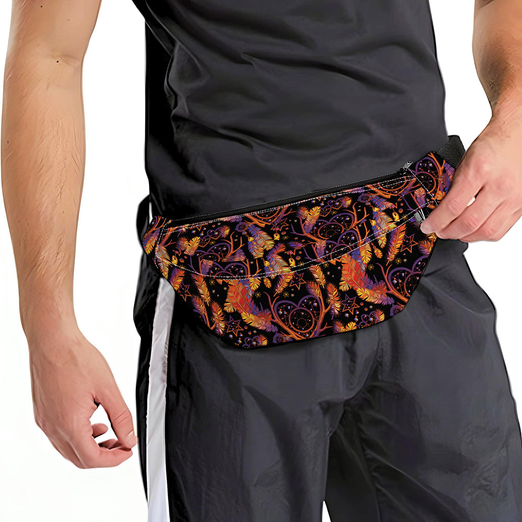 Indian Tribal Dream Catcher Print Fanny Pack