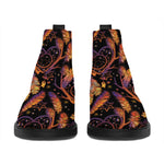 Indian Tribal Dream Catcher Print Flat Ankle Boots